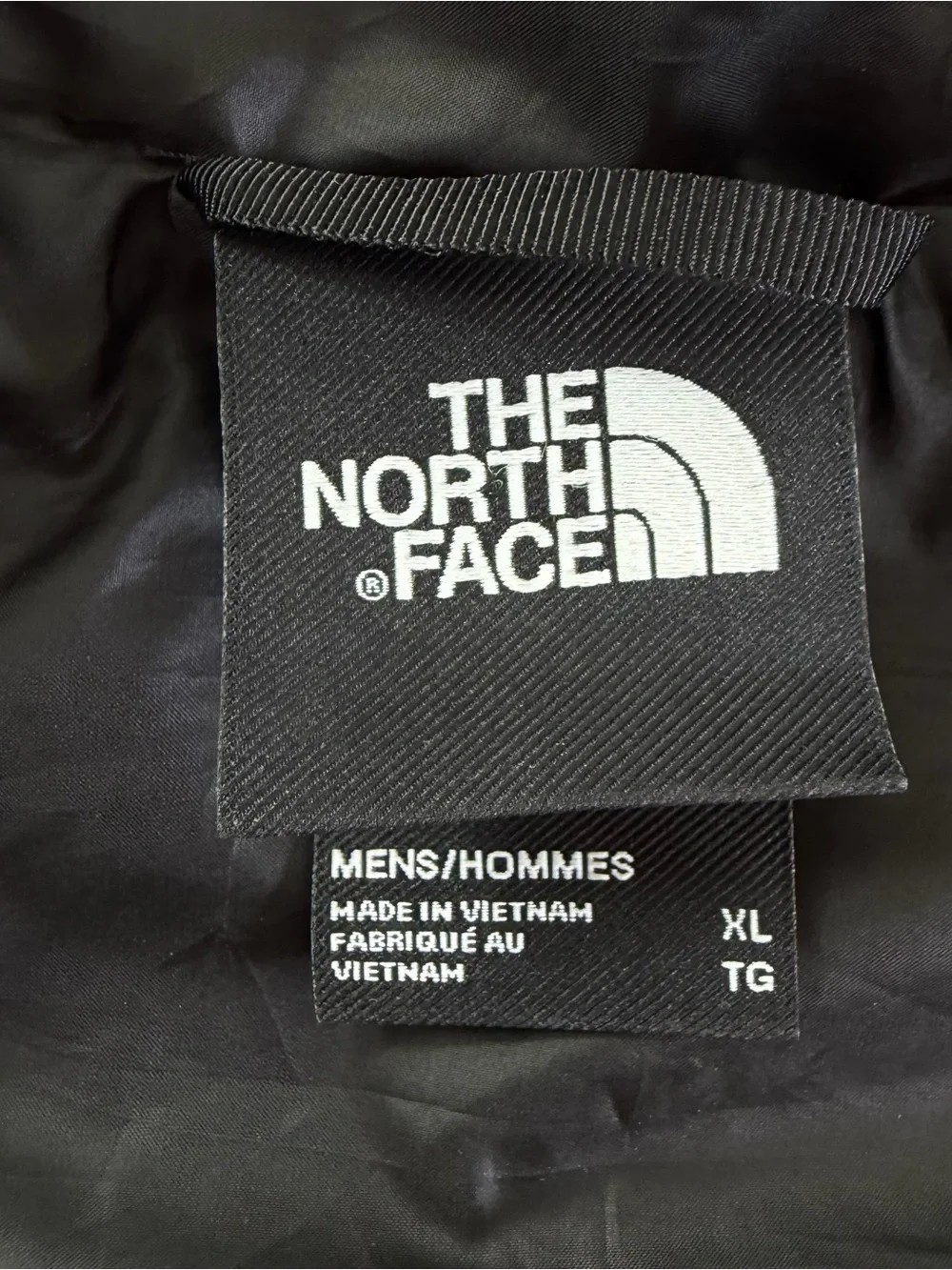 The North Face ThermoBall Eco Black Insulated Puffer Vest Tonal Logo